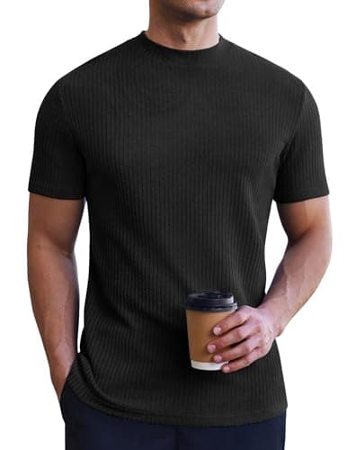 Mock Turtleneck Tee