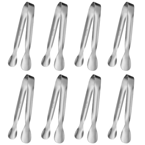 Mini Silver Serving Tongs