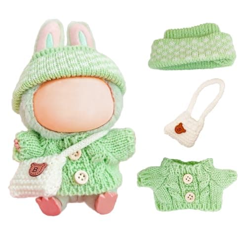 Green Knit Sweater Set