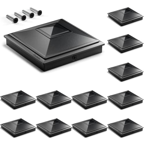 12-Pack Black Caps