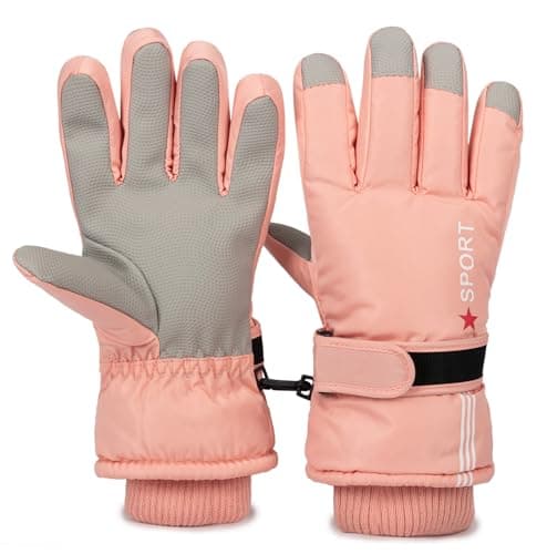 Warm Kids Ski Gloves