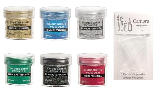 Tinsel Embossing Powder Set
