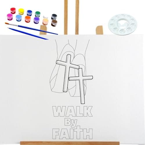 Pre-drawn Canvas Kit