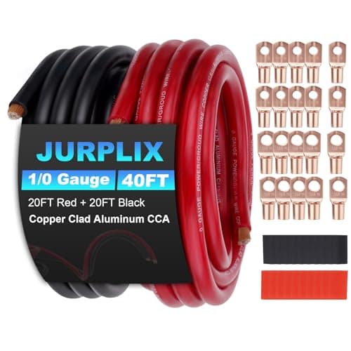 JURPLIX 1/0 Gauge Wire