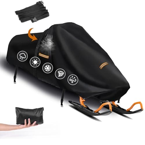 Heavy-Duty Snowmobile Cover