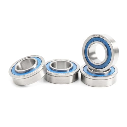 Blue Sealed Flanged Bearings