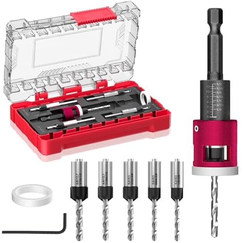 BURMONG Adjustable Countersinks