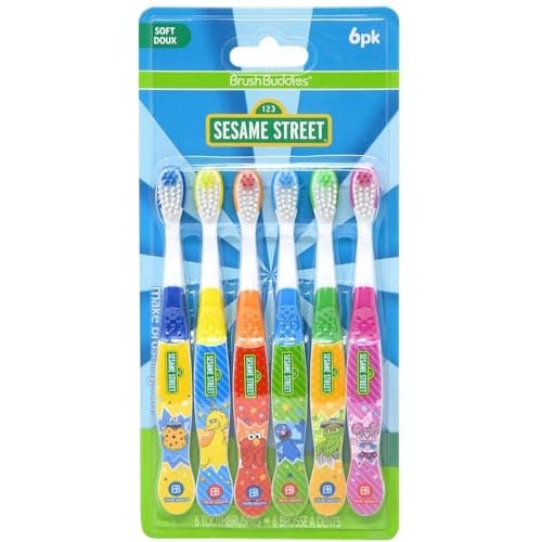 Sesame Street 6-Pack Brushes