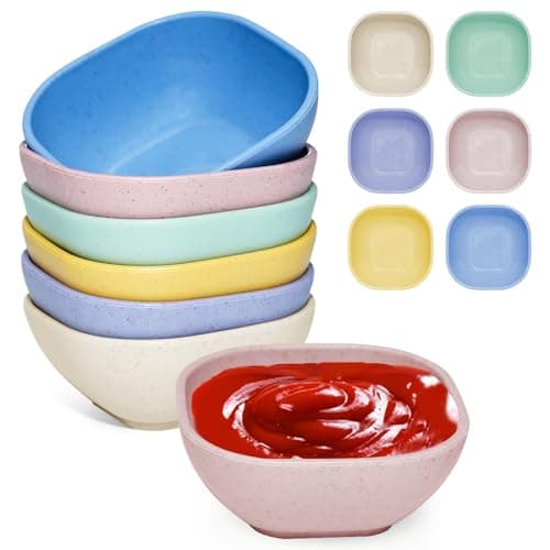 Mini Plastic Prep Bowls