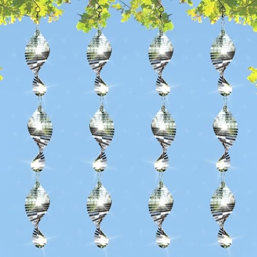 12-Piece Reflective Wind Spinners