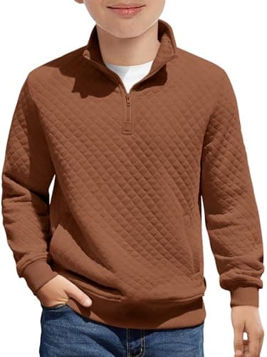 Quilted Quarter-Zip