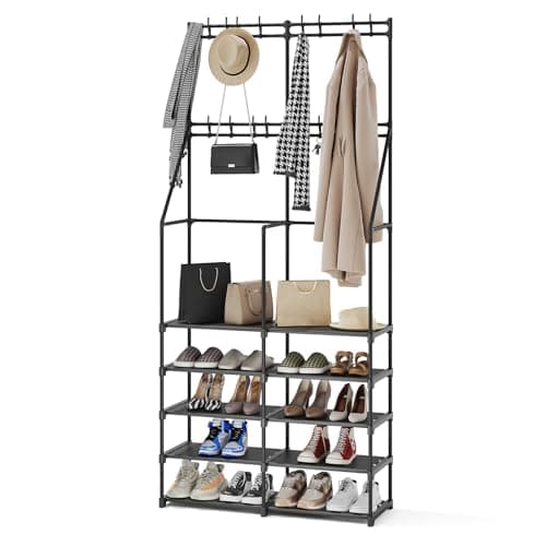 Double Row Coat Rack