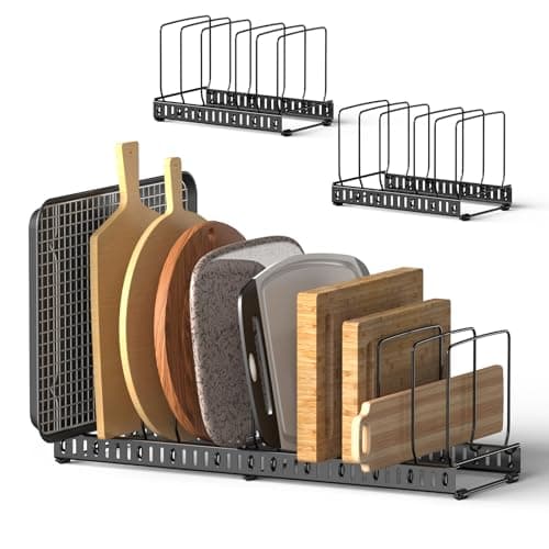 Adjustable Cutting Board Rack