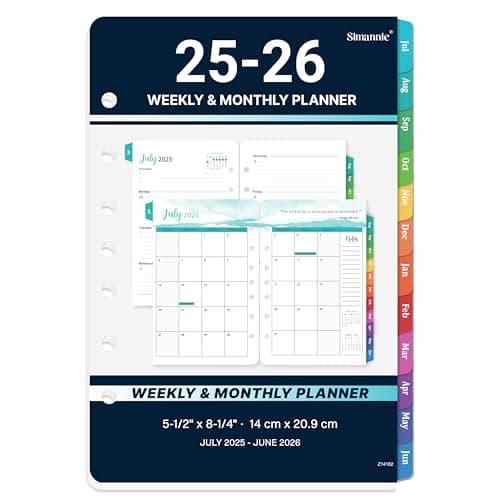 The Best Planner Refills