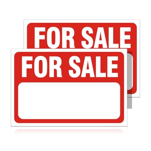 Red Sale Sticker Decals