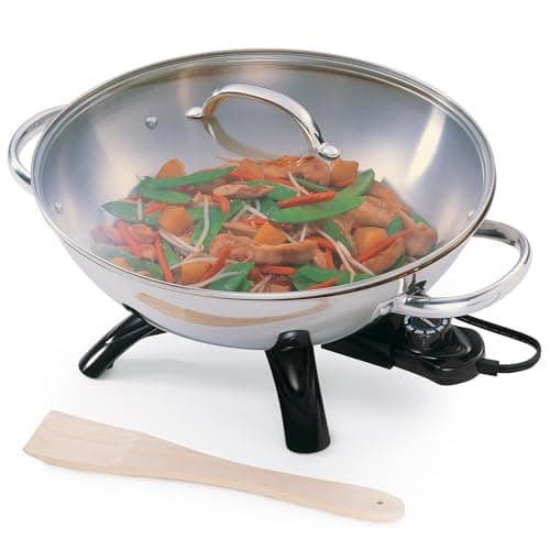 Stainless Steel Electric Wok