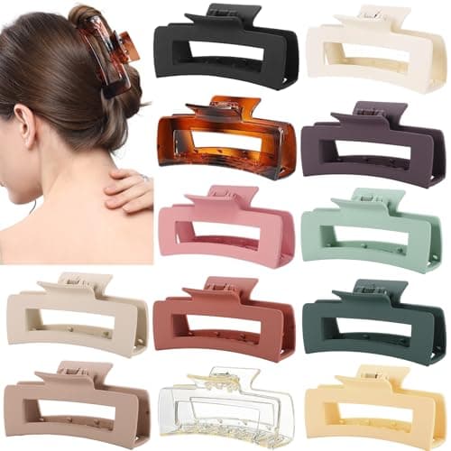 Large Square Claw Clips