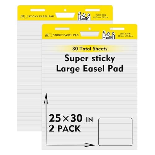 Premium Sticky Easel Pads