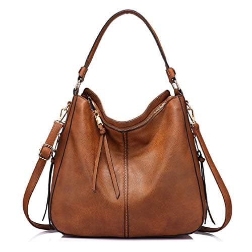 Elegant Faux Leather Hobo Bag