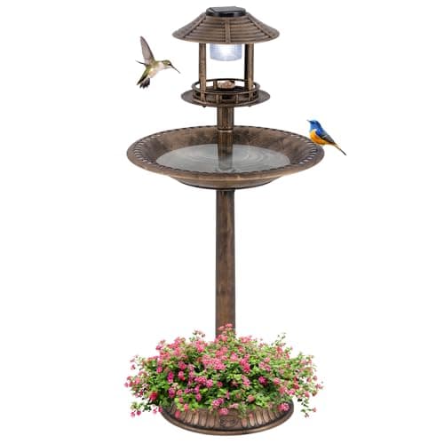 Solar Lighted Pedestal