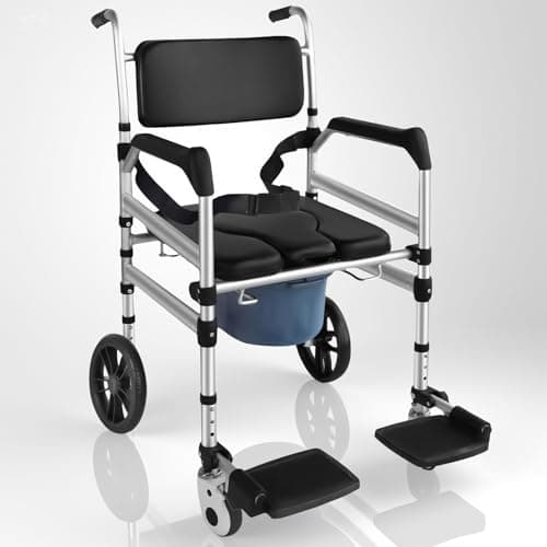 Heavy-Duty Shower Wheelchair