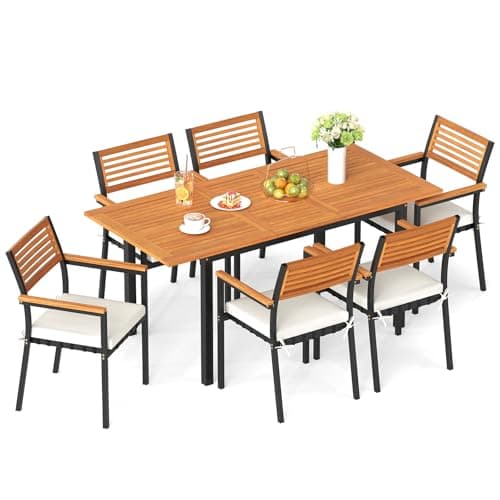 Expandable 7-Piece Dining Set