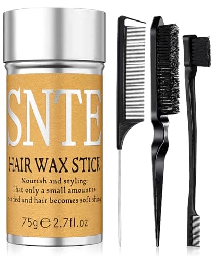 Slick Back Wax & Brush