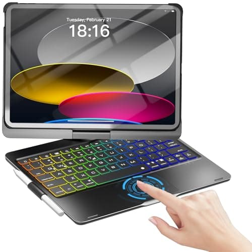 360° Swivel Keyboard Case