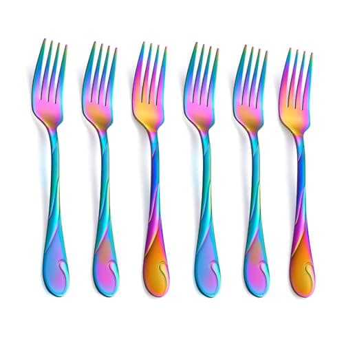 Rainbow Salad Forks