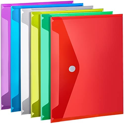 Colorful A4 File Folders