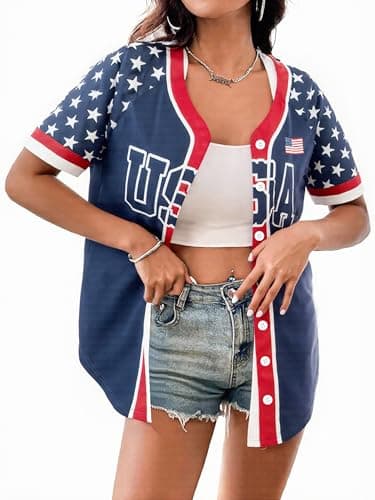 JINTING Patriotic Jersey