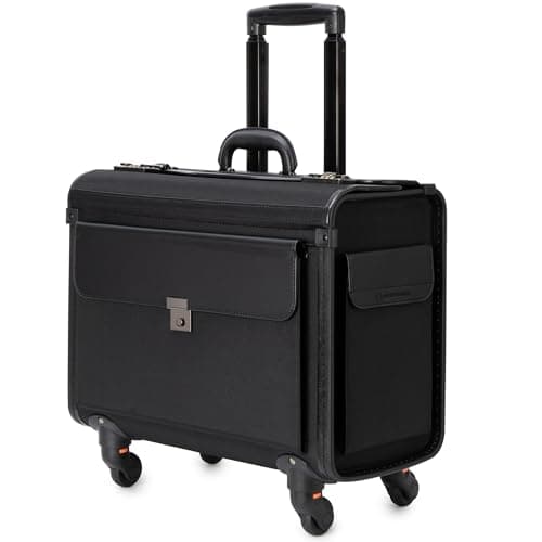 Premium Rolling Briefcase