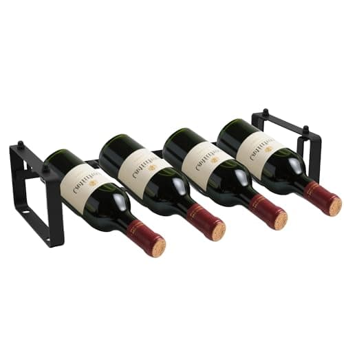 Compact 4‑Bottle Rack
