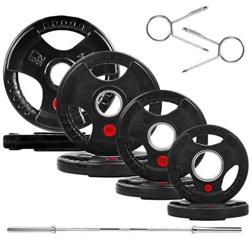 100 lb Barbell Set