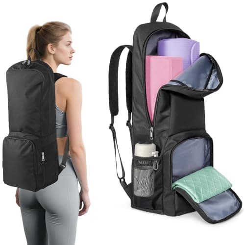 Backpack-Style Mat Carrier
