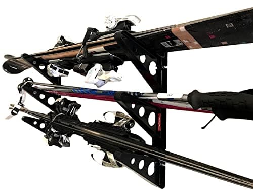 Horizontal Ski Wall Rack