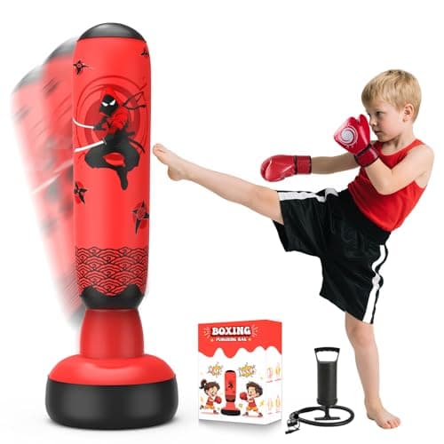 67-Inch Inflatable Punch Bag