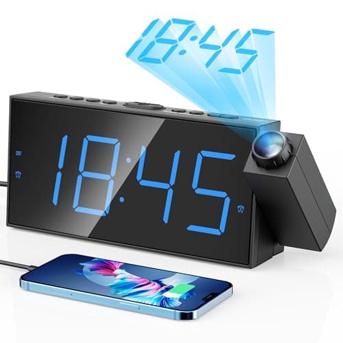Large-Display Projection Clock