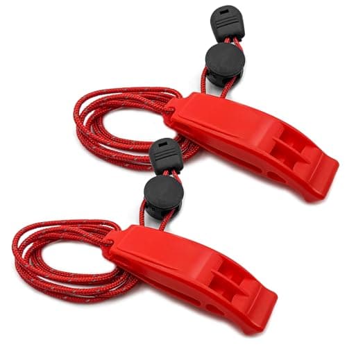Double-Tube Emergency Whistle