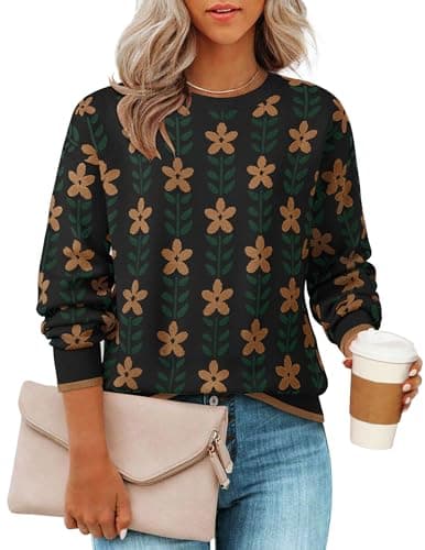 Trendy Crewneck Sweater Bliss