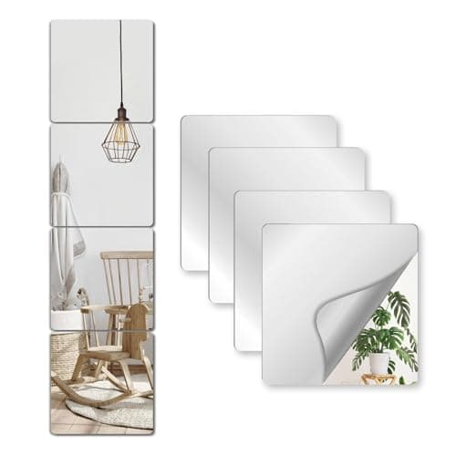 Peel-and-Stick Mirror Tiles