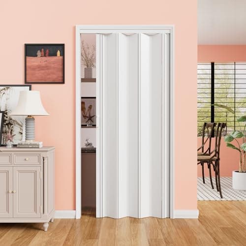 Space-Saving PVC Door