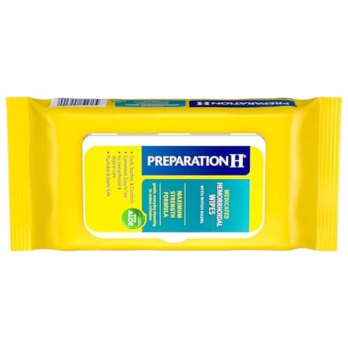 Flushable Witch Hazel Wipes