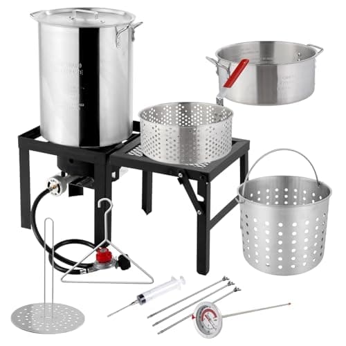 30QT + 10QT Fryer Combo