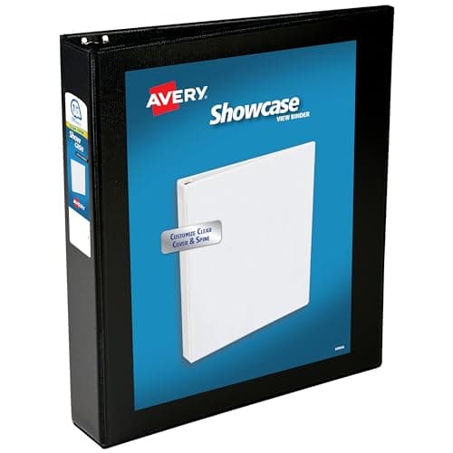 Budget Black Binder