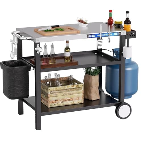 Stainless Steel Prep Cart