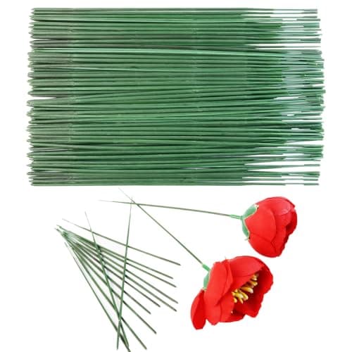 Green Floral Wire Stems