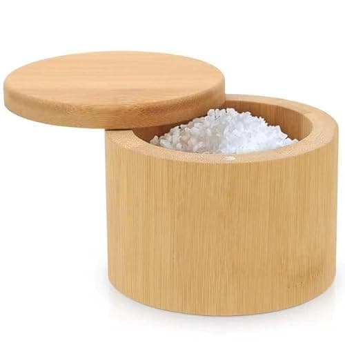 Simple Bamboo Salt Cellar