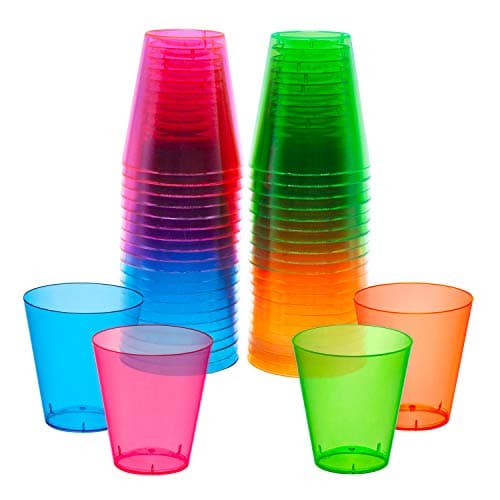 Neon Shot Cups