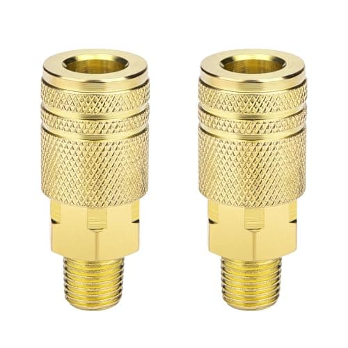 1/4-Inch Brass Couplers
